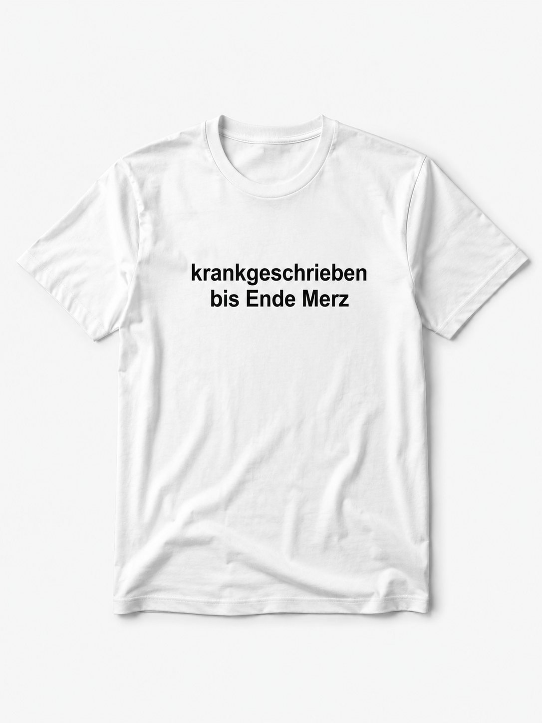 Krankgeschrieben™ – Satement-Shirt | Basic Cotton T-Shirt 145 g/m²