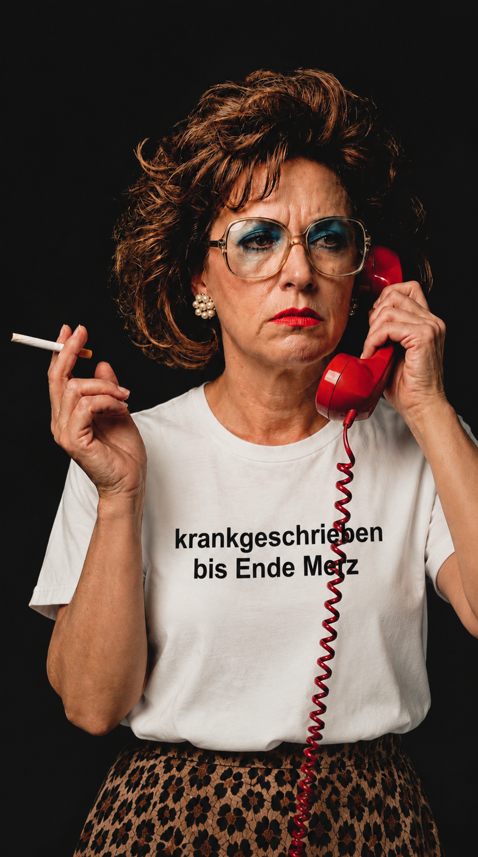 Krankgeschrieben™ – Satement-Shirt | Basic Cotton T-Shirt 145 g/m²