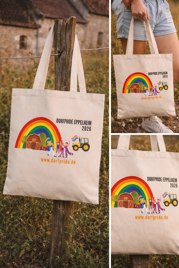 Dorfpride Eppelheim 2026, Baumwollbeutel