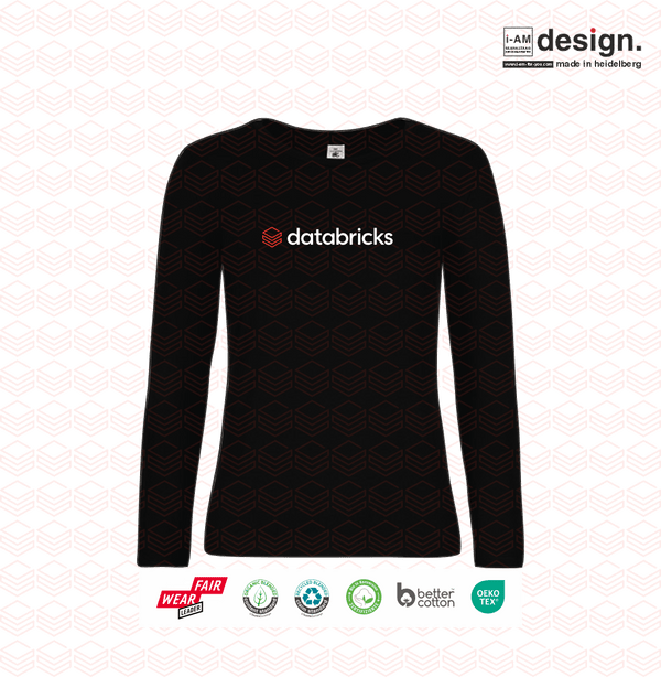 Databricks - Damen Langarmshirt
