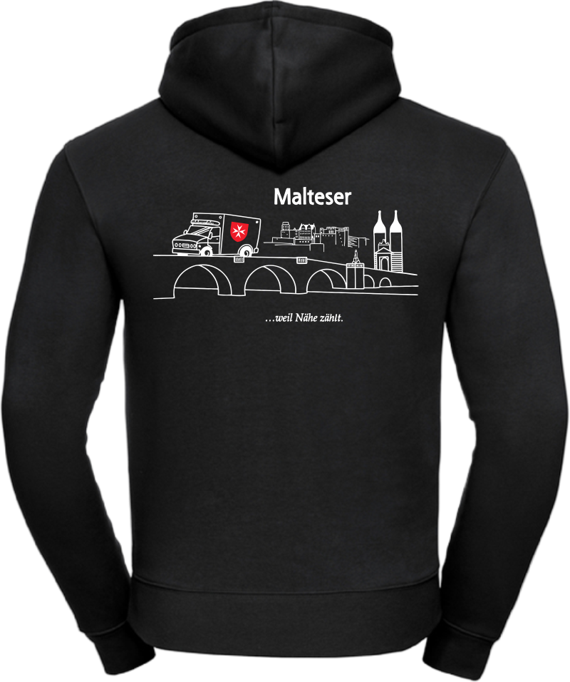 Malteser x Heidelberg | Zipper mit optionalem Namensdruck