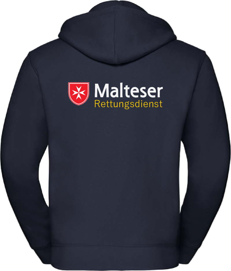 Malteser Zipper mit optionalem Namensdruck
