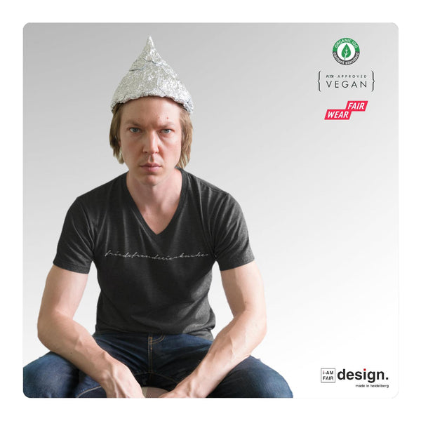 Unisex Bio-T-Shirt "friedefreudeeierkuchen"