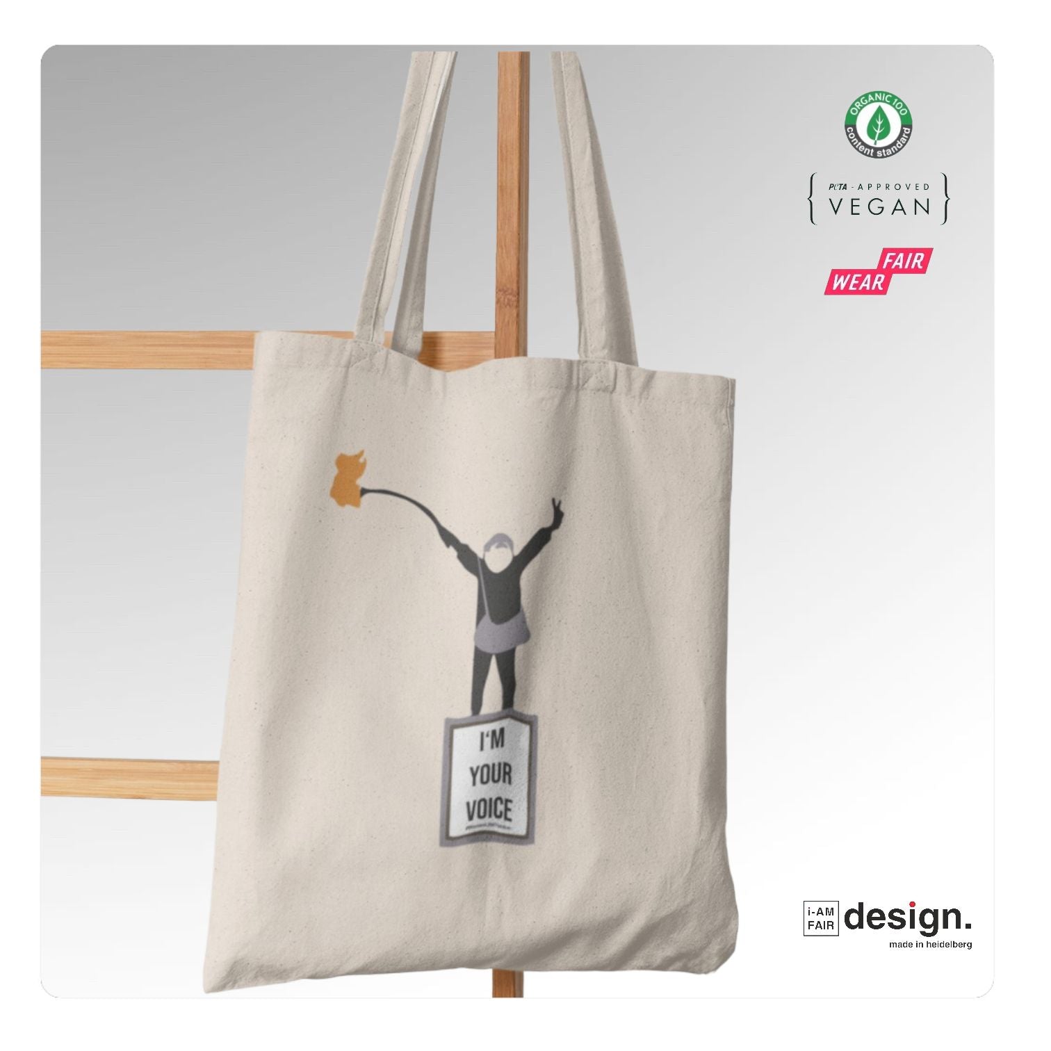 #WomanLifeFreedom - recycelte Bags