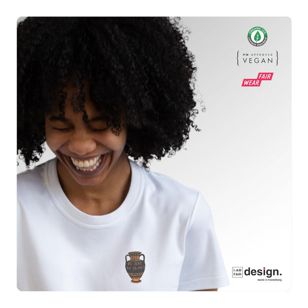 Bio-T-shirt "be gay, do crimes"