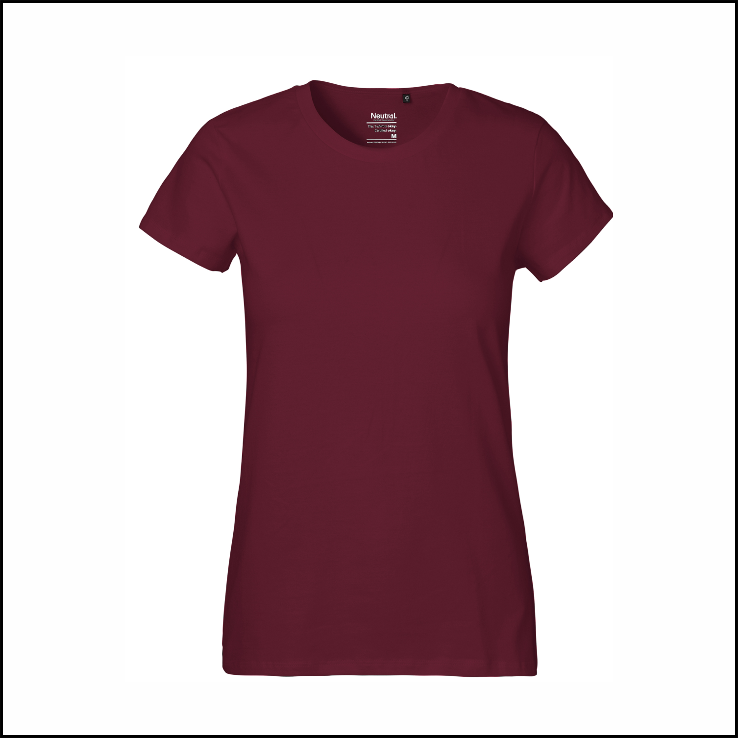 Damen T-shirt, 100% fairtrade zertifizierte Biobaumwolle