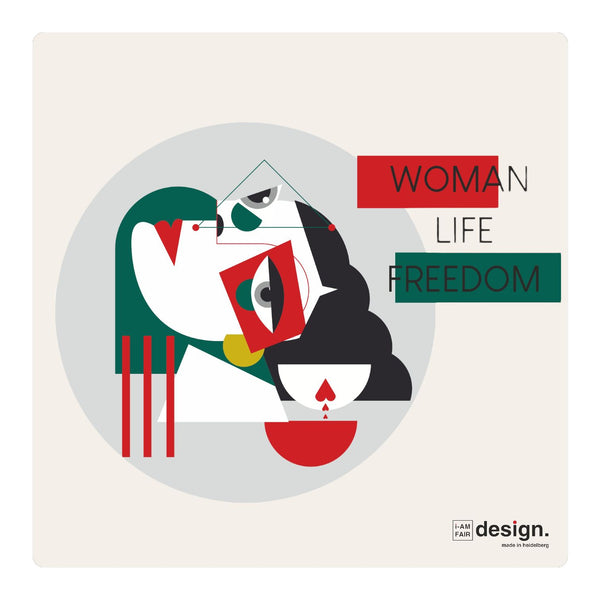 #WomanLifeFreedom - recycelte Bags