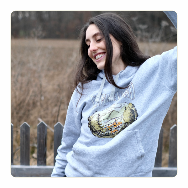 Fairtrade Hoody "Schwabenland. Mai Hoimed "