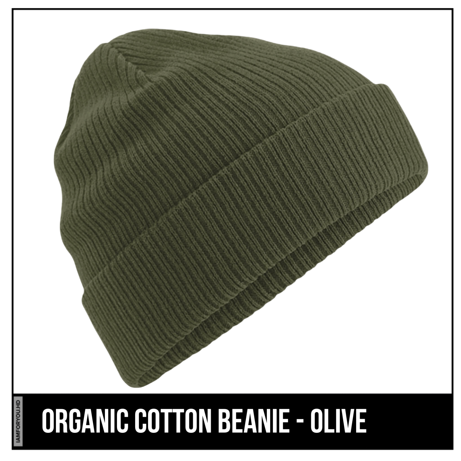 Organic Cotton Beanie - 3 Colors