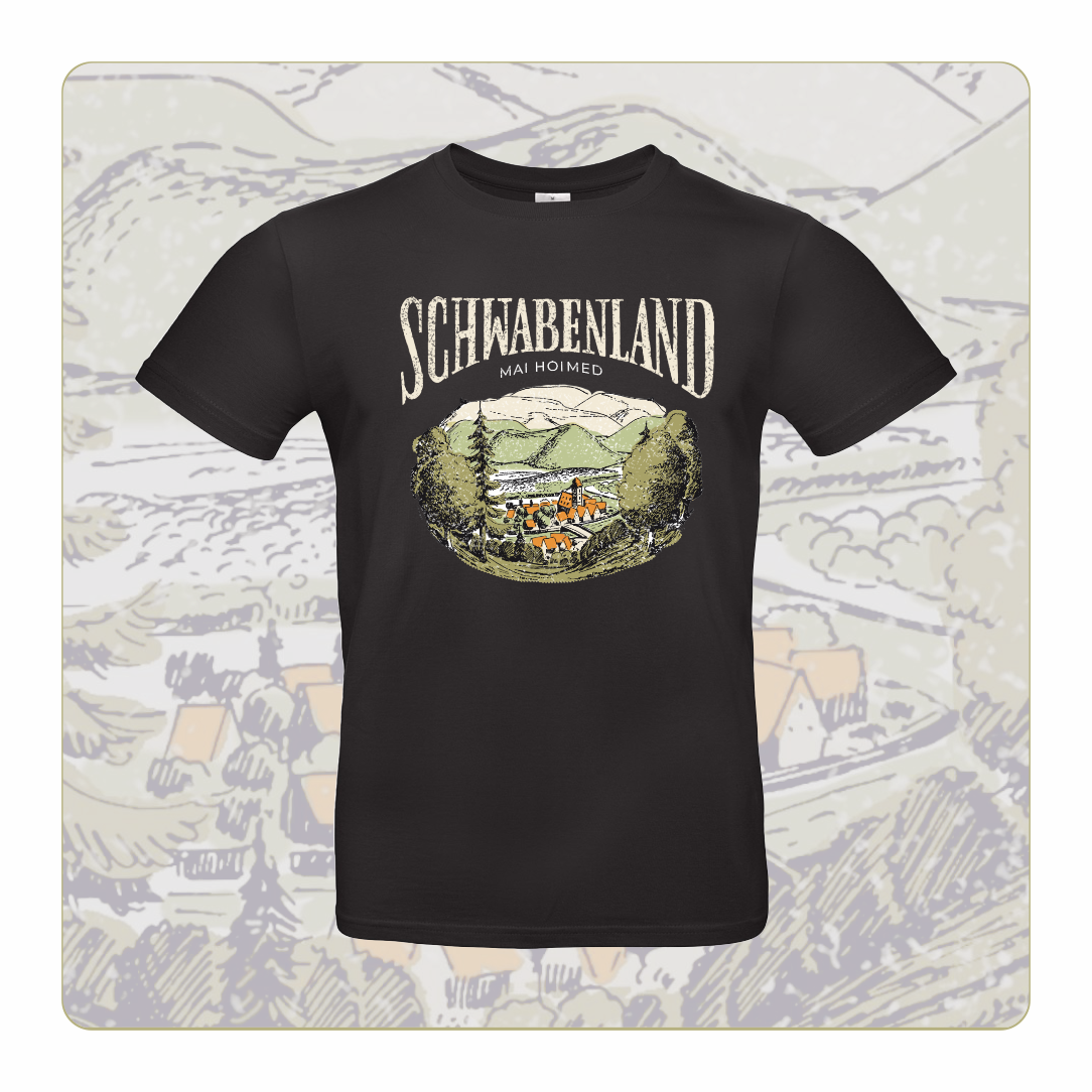 Kinder-T-Shirt "Schwabenland. Mai Hoimed."