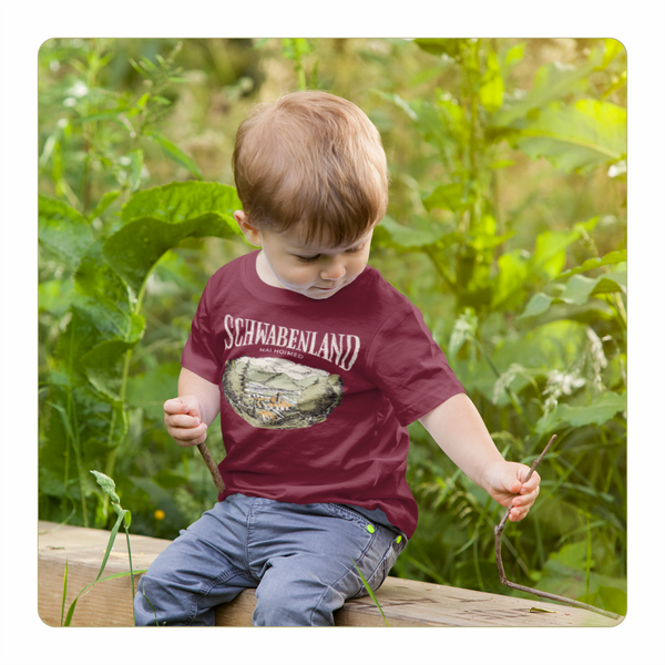 Kinder-T-Shirt "Schwabenland. Mai Hoimed."