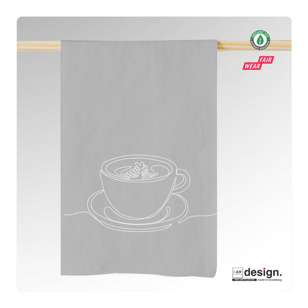 Geschirrhandtuch "one-line-art". 5 Designs