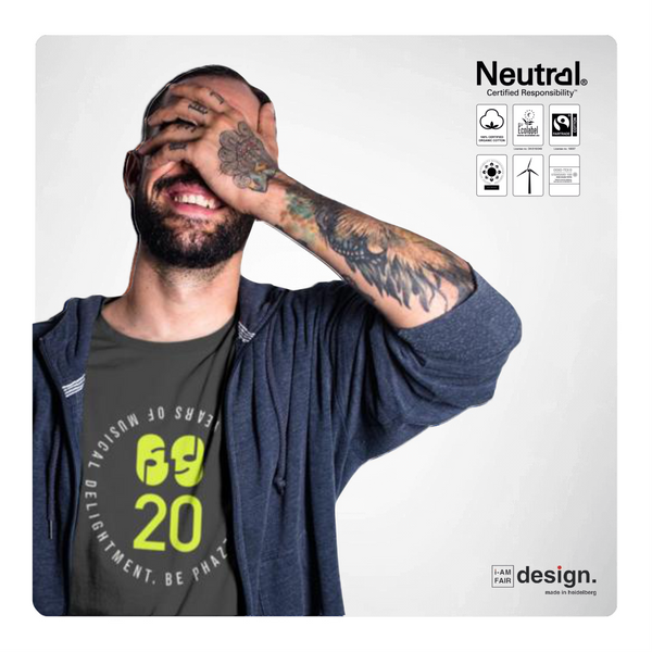 PHAZZ-A-DELIC-20 years of musical delightment- BIO-T-shirt