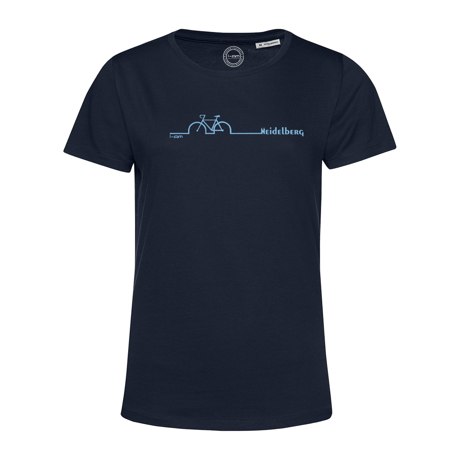 fahrradbekleidung heidelberg T-Shirt Motiv Heidelberg - bike. free. sky