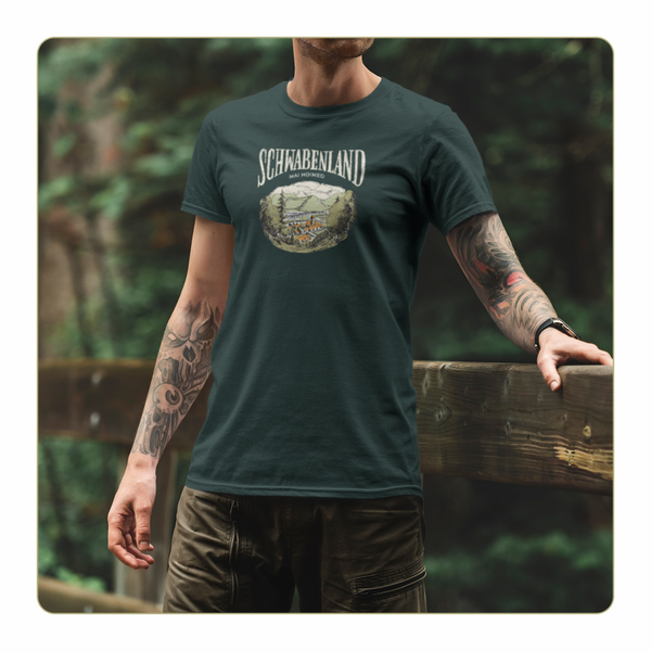 Erwachsenen-T-Shirt "Schwabenland. Mai Hoimed."